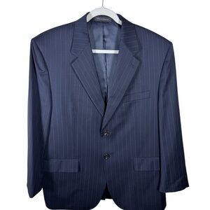 Lauren Ralph Lauren Navy Blue Pinstripe Men’s Blazer Size 42S